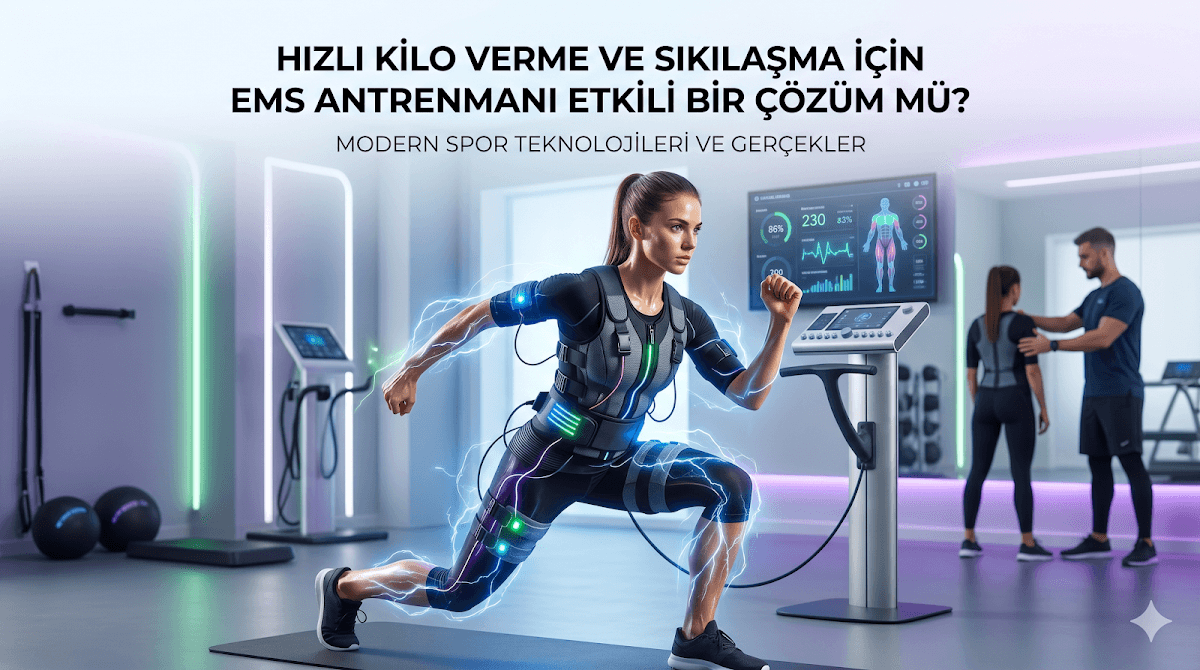 Hızlı Kilo Verme ve Sıkılaşma İçin EMS Antrenmanı Etkili Bir Çözüm mü?