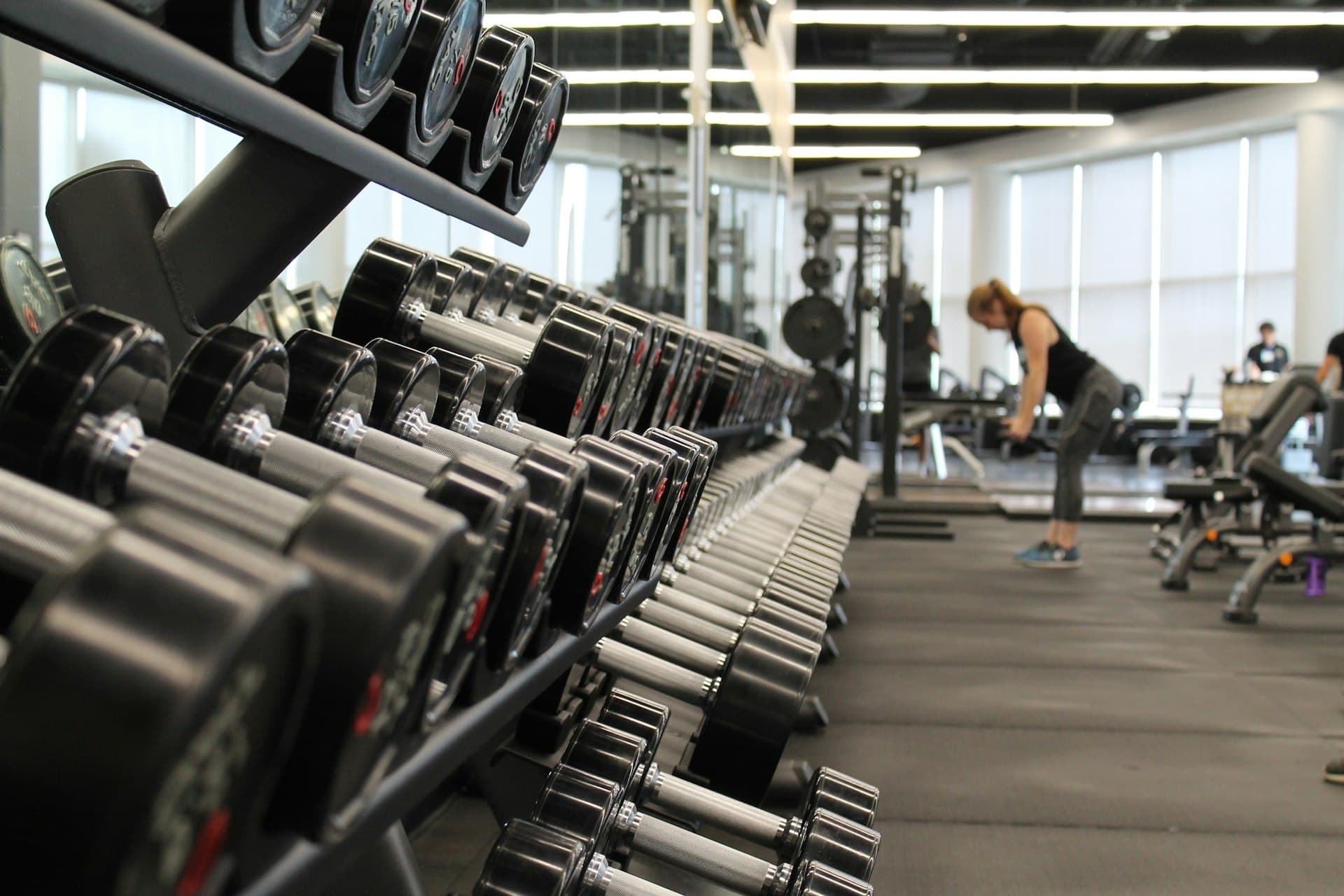 Modern fitness stüdyosu
